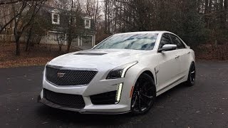 2017 Cadillac CTSV – Redline Review [upl. by Byers]