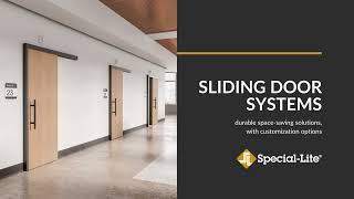 SpecialLite Sliding Door Systems [upl. by Eahsat]