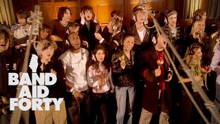 Band Aid 20  Do They Know Its Christmas Official Video 4K [upl. by Alyos]