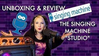 I Tried The Singing Machines quotStudioquot Karaoke Machine Unboxing and Review [upl. by Atirres]