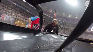 Shannon Babb Onboard amp Right Rear Cam  2018 Gateway Dirt Nationals Saturday AMain [upl. by Tildi]