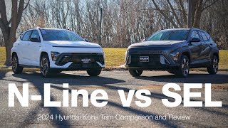 2024 Hyundai Kona SEL vs N Line  Comparison and Review [upl. by Vedi]