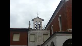 Campane elettroniche della chiesa di S Maria della Pace Macerata  Battiore e Christus vincit [upl. by Aekal915]