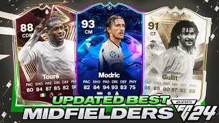 UPDATED👀TOP 10 BEST MIDFIELDERSCDMSCMS IN EA FC 24 ULTIMATE TEAM [upl. by Kiryt110]