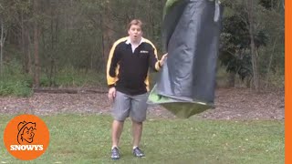 Oztrail Pop Up Tents  How to pack away [upl. by Dlonyar]