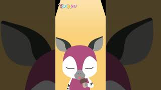 🦒 Okapi 🌿 yoohoo shorts kids animation art kidssongs song [upl. by Cogen]