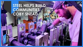 Steel Framing Helps Build Communities Coby Snead  US Frame Factory [upl. by Adna]