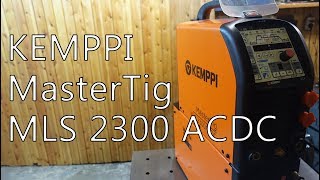 Обзор Kemppi MasterTig MLS 2300 ACDC и БВО MasterCool 20 [upl. by Yelloh]