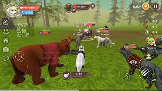 Wildcraft Animal Sim Online  Wildcraft  Wolf  Wildcraft Online Gameplay [upl. by Noteek]