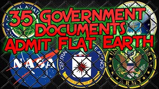 35 Government Documents Admit Flat Earth NASA ARMY FAA AIR FORCE CIA [upl. by Niotna]