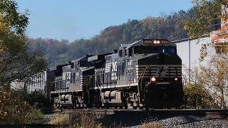 NS 4487 Leads 64K Through Tarentum PA  102024 [upl. by Kline]