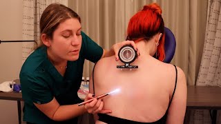 ASMR for DEEP SLEEP  Nervoscope Spine Tracing amp Chiropractic Exam [upl. by Nahrut216]