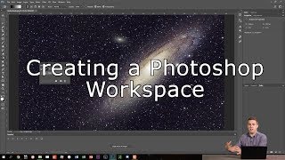 Creating a Workspace in Adobe Photoshop [upl. by Asum]