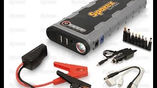 Sparex High Capacity Jump Starter [upl. by Akeihsat]