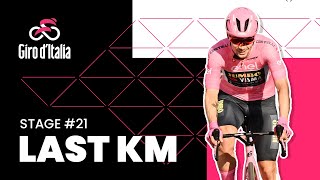 Giro dItalia 2023  Stage 21  Last KM 🔻 [upl. by Dieterich173]