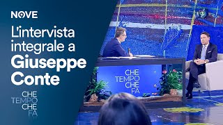 Che tempo che fa  Lintervista a Giuseppe Conte [upl. by Helenka]