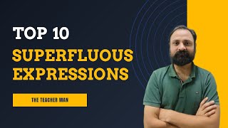 10 Most Common Superfluous Expressions In English  The Teacher Man [upl. by Laurin]