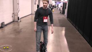 Solowheel Electric Unicycle handson  CES 2012 [upl. by Godiva]