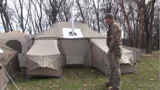 Cabelas Outfitter Series ISQ Tent Review [upl. by Tartaglia]