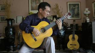 Dang Thao  Ballet by Gluck Arr Andres Segovia  Classical Guitar [upl. by Hgielar874]