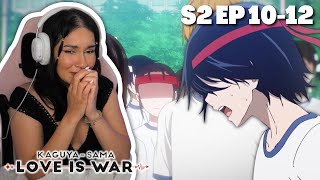 ISHIGAMIS STORY💖│Kaguya Sama Love is War S2 Ep 1012 Reaction [upl. by Ruddy]