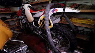 Super RARE Honda CR500 Barn Find Is a Beast [upl. by Pammie]