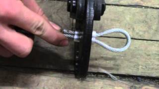 Worth W Smith Howto Series How to crimp a cable [upl. by Shellans]