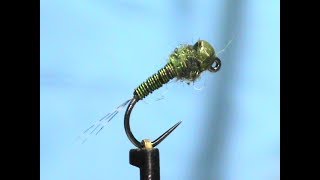 Fly Tying a Simple Olive Perdigon with Jim Misiura [upl. by Dymoke301]