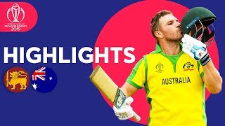 Finch Smashes Super 153  Sri Lanka vs Australia  Match Highlights  ICC Cricket World Cup 2019 [upl. by Mirabel]