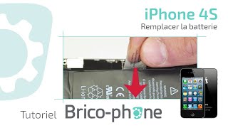 Tuto réparer iPhone 4S  Changer la batterie démontage  remontage HD [upl. by Olenka701]