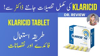 Dr explains KLARICID TABLET  Uses  Side Effects  For Infections  Clarithromycin  UrduHindi [upl. by Caton174]