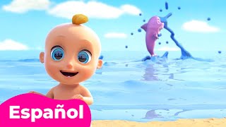 Tiburon Bebe  Canciones Infantiles  caricaturas para niños de bebe  Canción infantil  baby shark [upl. by Parlin]