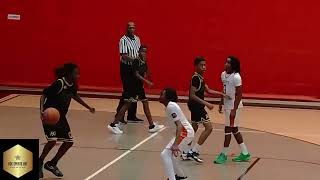 Indiana Basketball  Scott Middle School Vs Eggers Middle School  8th grade [upl. by Ahsinam]