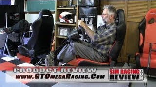 Sim Racing Review  GT Omega Racing EVO Cockpit Review [upl. by Sarina650]