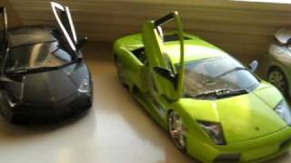 my 1 18 diecast car collection [upl. by Enelra839]