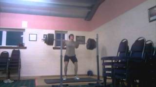 180KG X 8 ATG BackSquat  815KG [upl. by Colton]