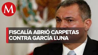 FGR abrió carpetas de investigación en contra de García Luna y otras personas revela Monreal [upl. by Hedelman]