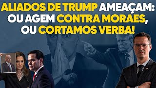 Guerra Aliados de Trump pressionam Moraes ao ameaçar cortar verba da Comissão de Direitos Humanos [upl. by Dulcinea]