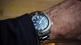 Seiko SBDC127 Marine Master Reduced quotBaby Marine Masterquot Review [upl. by Pietrek]