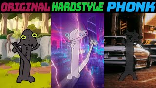 Toothless Dancing meme Original vs Hardstyle vs Phonk All Version [upl. by Debera]