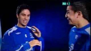 Arteta Cahill Punch Celebration [upl. by Mlohsihc]