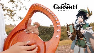 Genshin Impact Main Theme Lyre Harp Cover [upl. by Toombs]