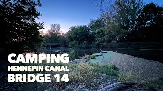 Camping Hennepin Canal Bridge 14 Sunray 109 [upl. by Rehpatsirhc]