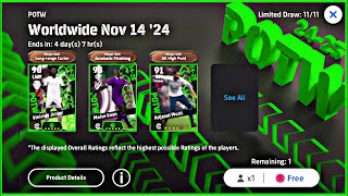 New POTW pack opening  EFOOTBALL 2025 mobile [upl. by Lauretta]