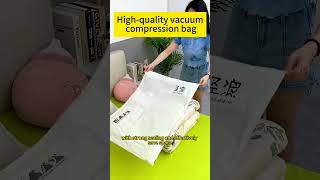 High quality vacuum compression bagcompressionbag spacesaving clothingstorage lifetips [upl. by Nikolas]