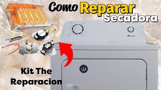 Como Reparar Secadora De Ropa Facil Simple [upl. by Mazel]