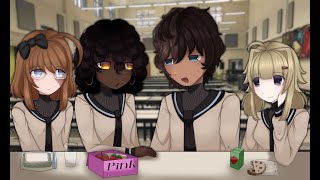 Lunch  skit  BITTERSWEET CONNECTION  visualnovel [upl. by Alletnahs213]