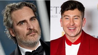 Barry Keoghan and Joaquin Phoenix Have a Joker Moment Together [upl. by Garbers]