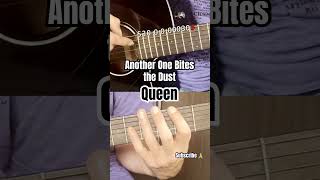 How to play Another One Bites the Dust bass line on guitar [upl. by Varney826]