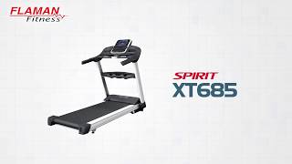 Spirit XT685 Treadmill Available at Flaman Fitness [upl. by Infeld]